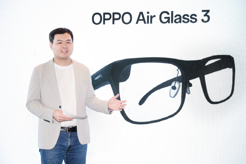 OPPO于MWC 2024發(fā)布全新OPPO Air Glass 3,，面向全球展現(xiàn)AI時(shí)代新探索